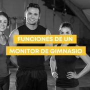 Funciones de un monitor de gimnasio